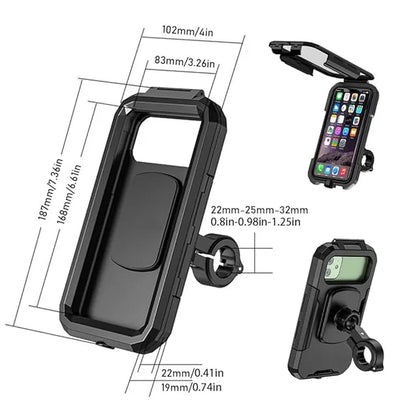 Waterproof Mobile Holder for TWO WHEELER